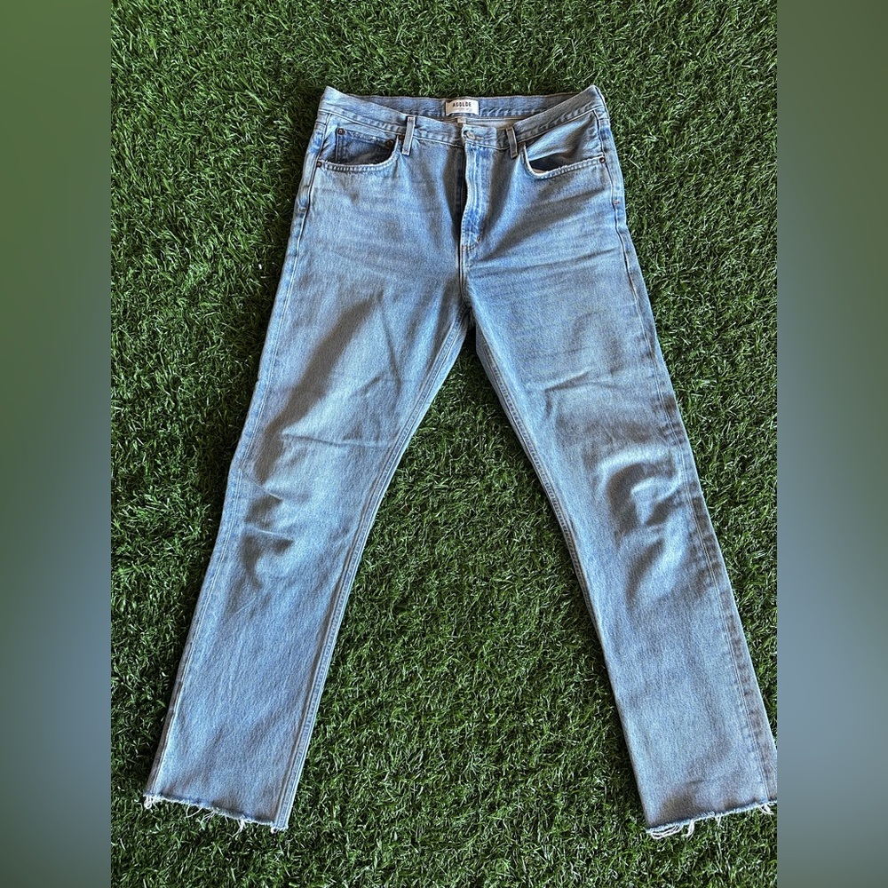 AGOLDE: Light Blue Women's Jeans